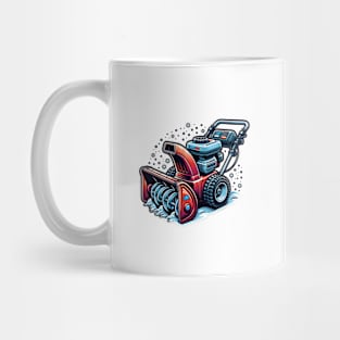 snow blower Mug